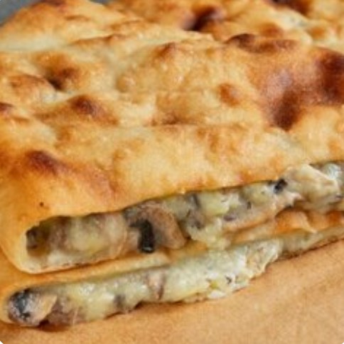 Осетинский пирог С картофелем и грибами
