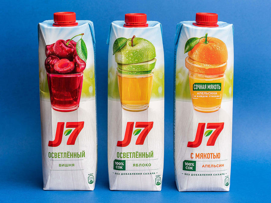 Сок j7 апельсин L