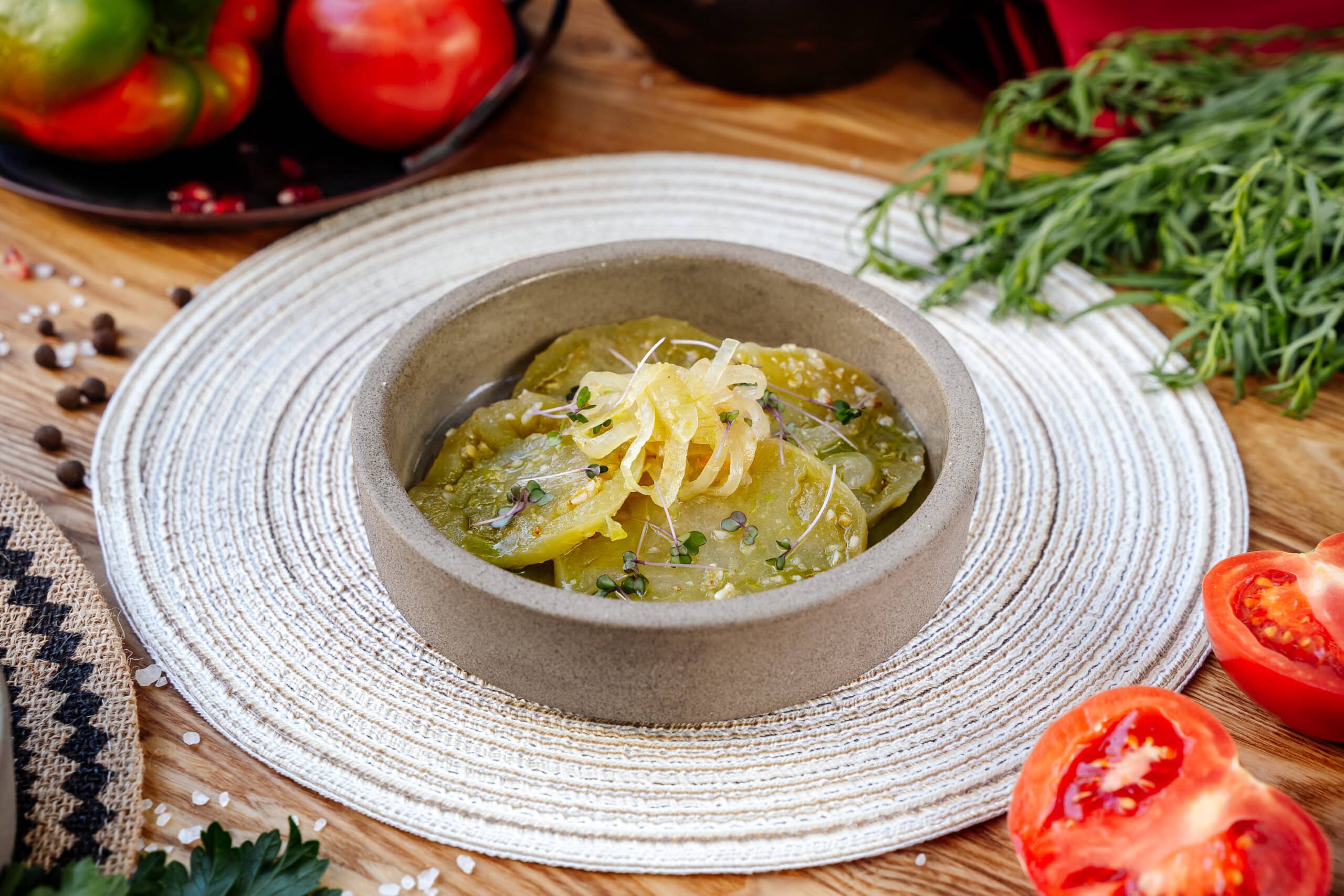 Маринованные томаты по-грузински