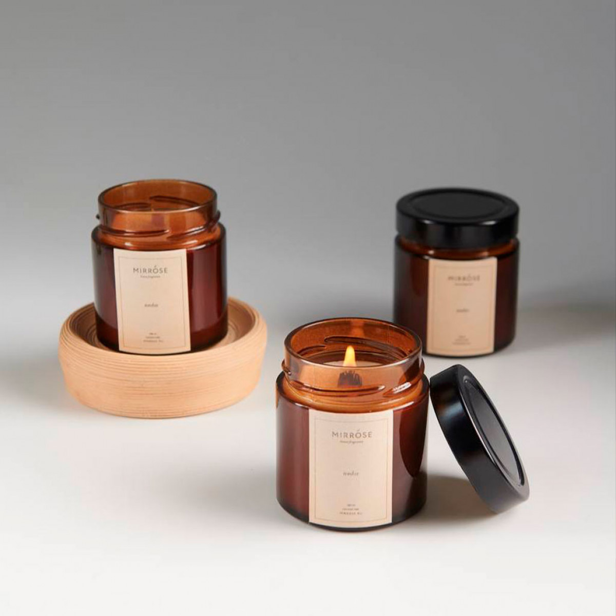 Ароматические свечи из кокосового воска в стекле Charm 50мл