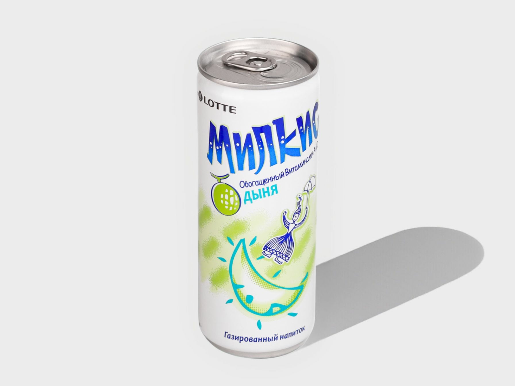 Напиток безалкогольный Милкис 250 мл. Дыня