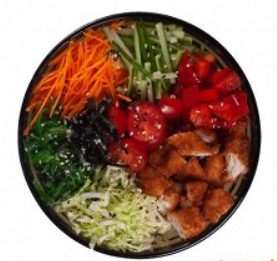 Поке с курицей