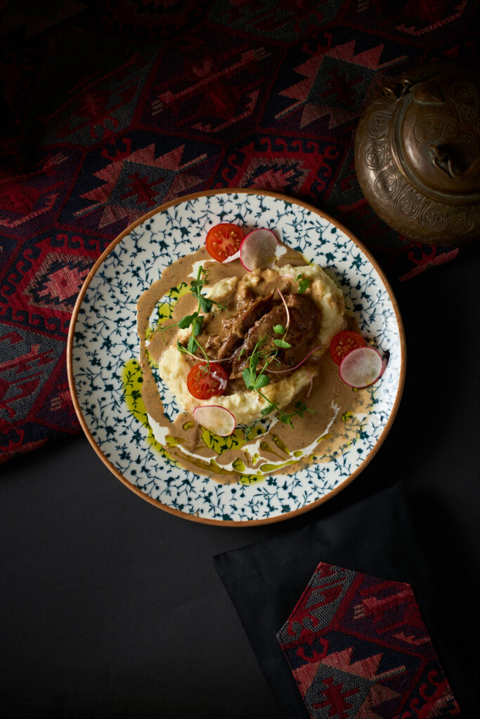 Щечки говяжьи с картофельным пюре