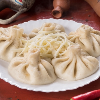 Хинкали, сыр