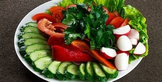 Овощная тарелка