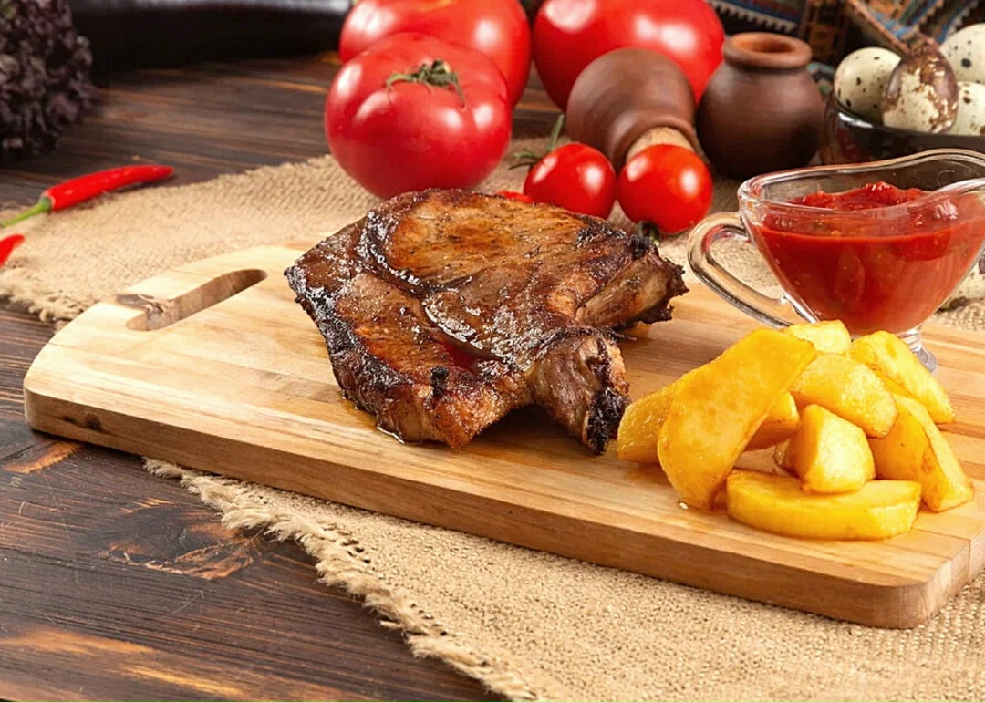 Свинина на косточке