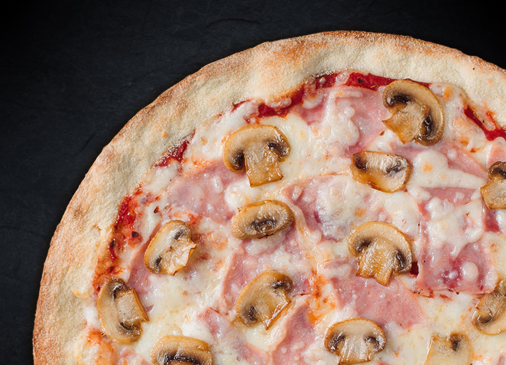 Прошутто Фунги 40 см (тонкое тесто)