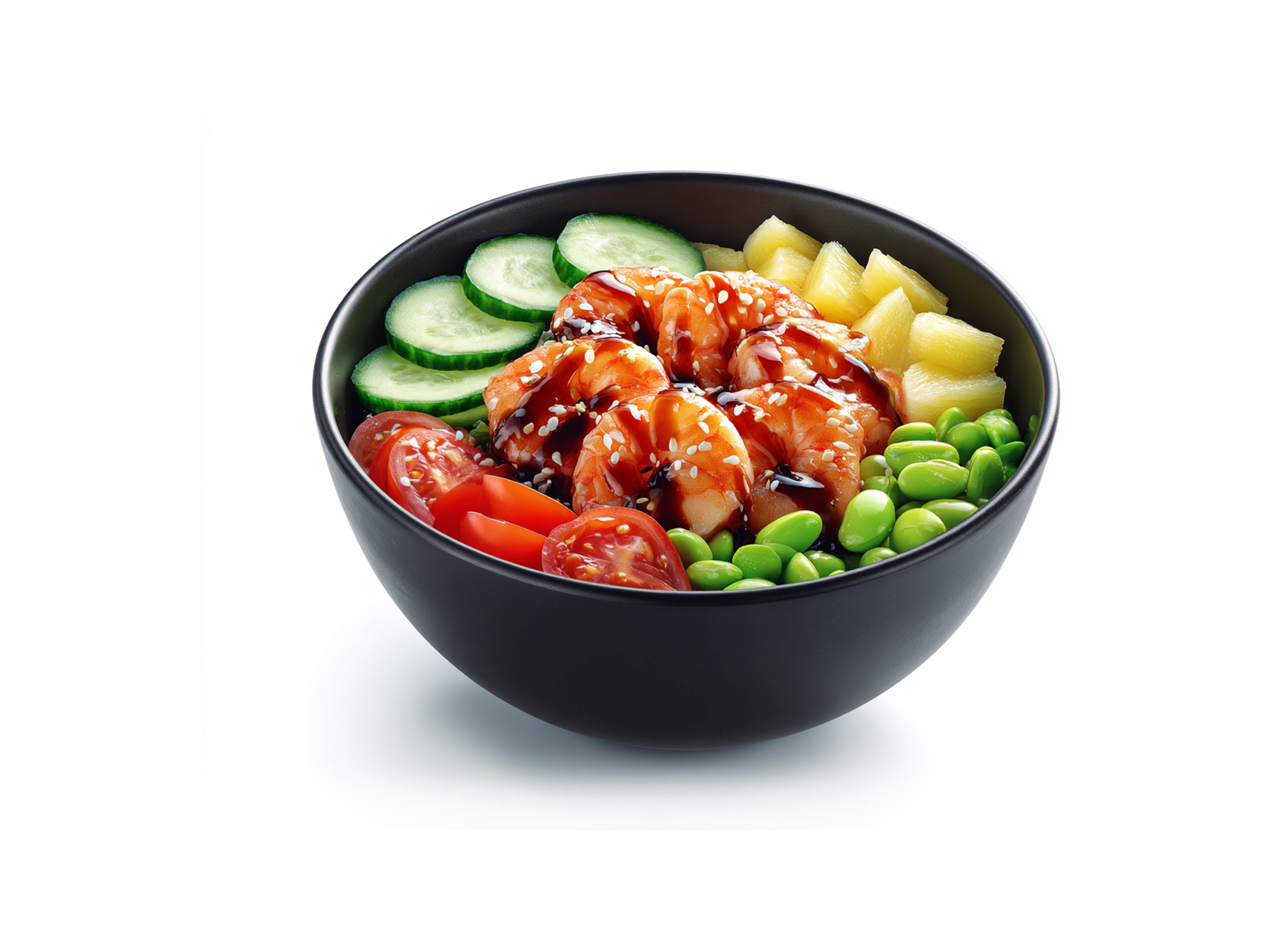 Поке с креветками