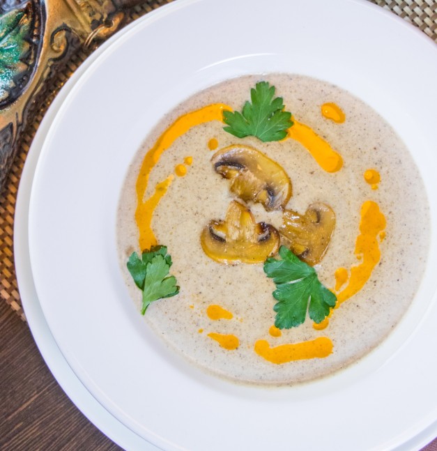 Крем-суп из шампиньонов