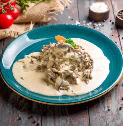 Медальоны с грибами