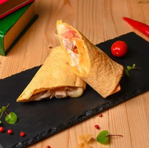 Baba-Ролл курица с томатами