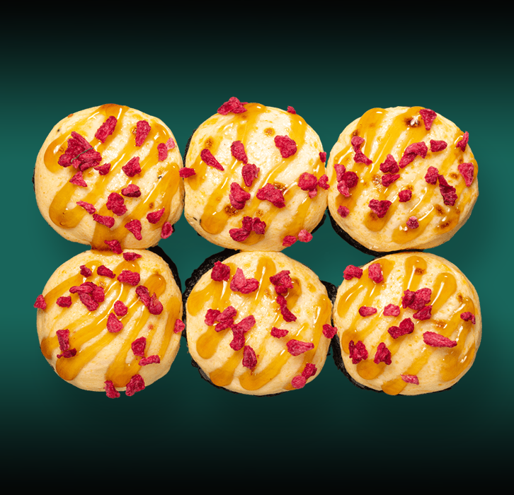 Абури с лососем