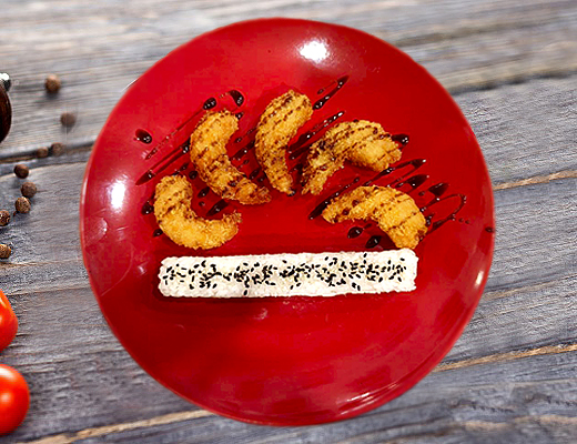 Креветки в панировке