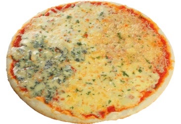 Пицца Четыре сыра (450г)