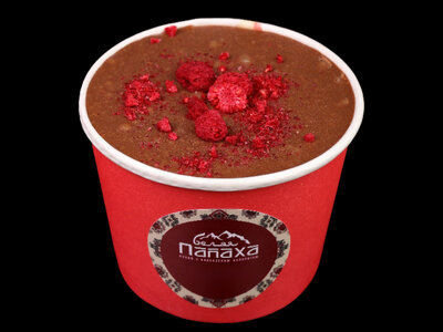 Трайфл Малина-Банан