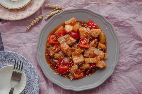 Курица в кисло-сладком соусе