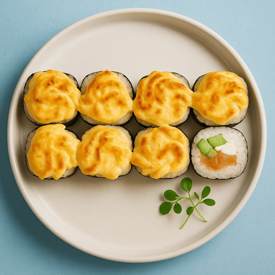 Запечённый с лососем