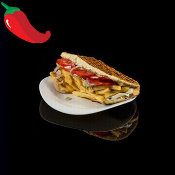 Гиро в кармане с курицей (острое)