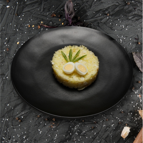 Рис с яйцом