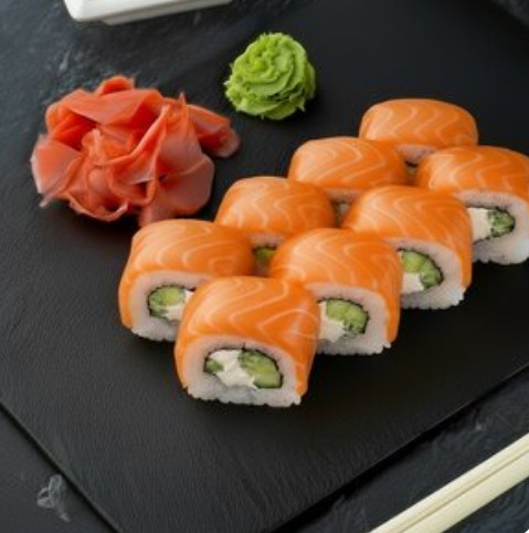 Ролл Филадельфия из атлантического лосося