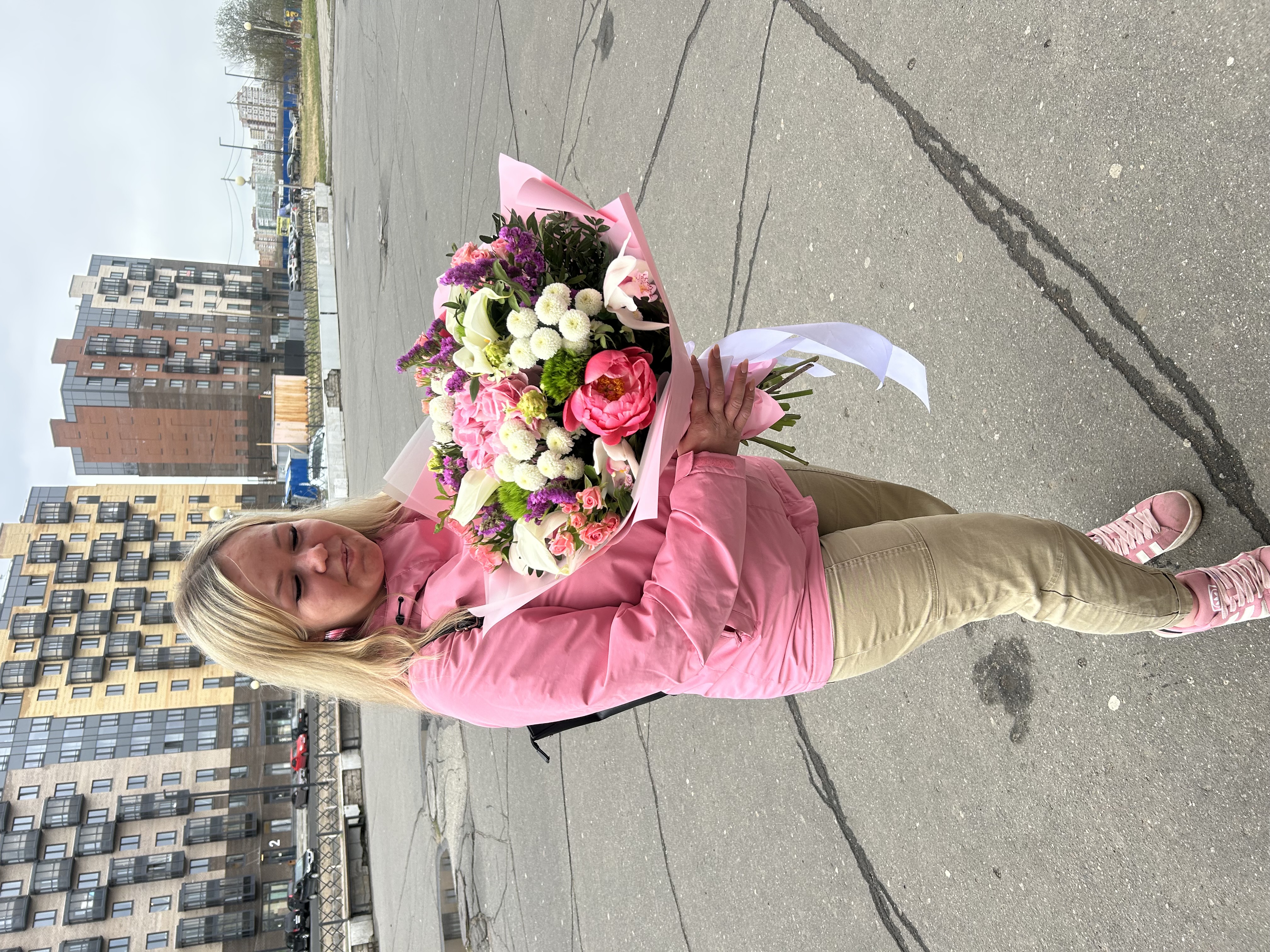 Букет «Люблю» (состав на усмотрение флориста)