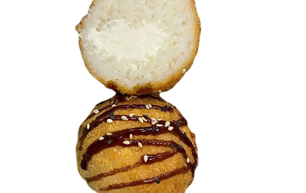 Рисовый шарик с сыром