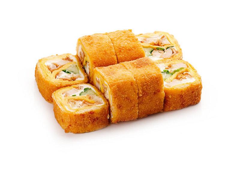 Тортилья с креветками темпура