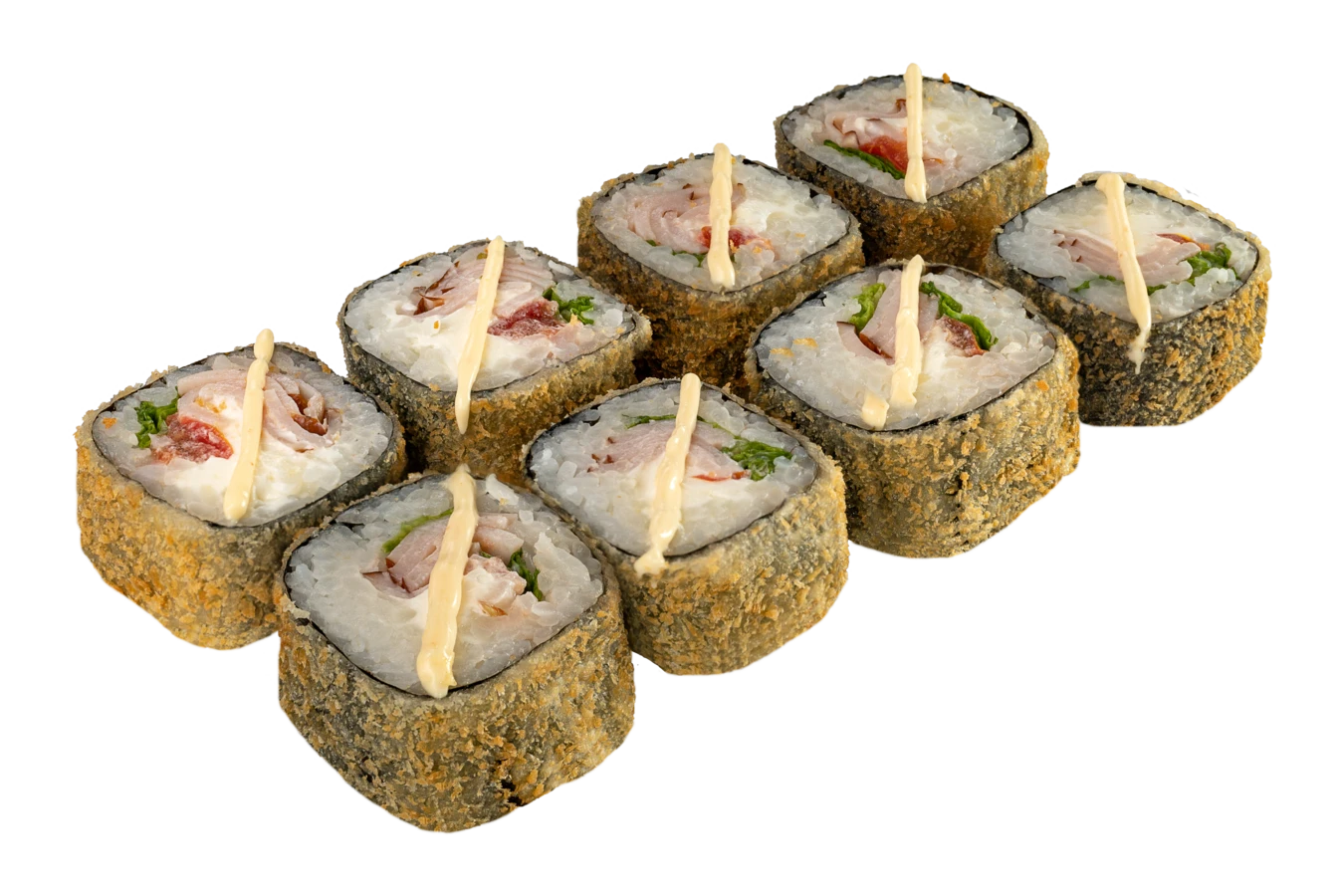 Жареный с беконом