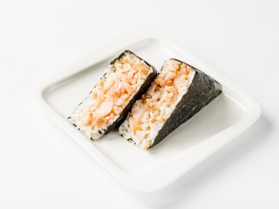 Онигири с креветкой