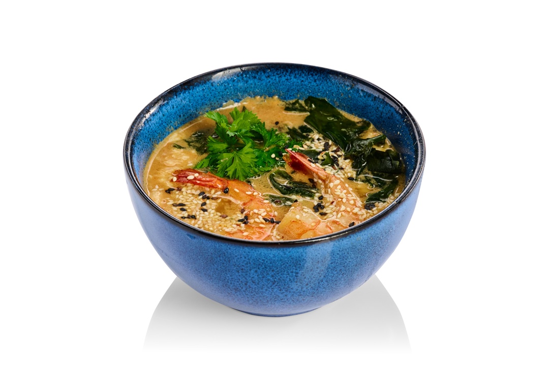 Мисо с креветкой