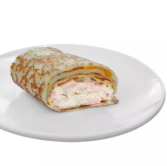 Блинчик с сыром и ветчиной