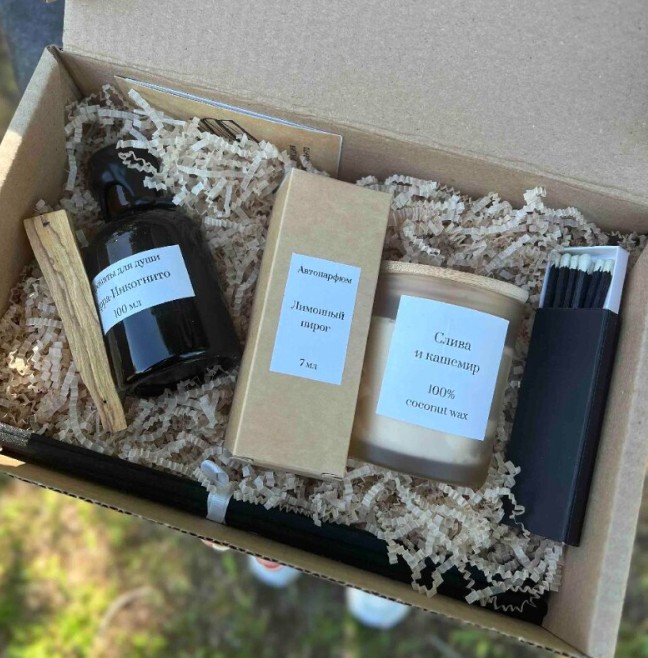 Подарочный набор Слива и кашемир