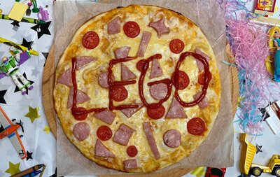Lego pizza