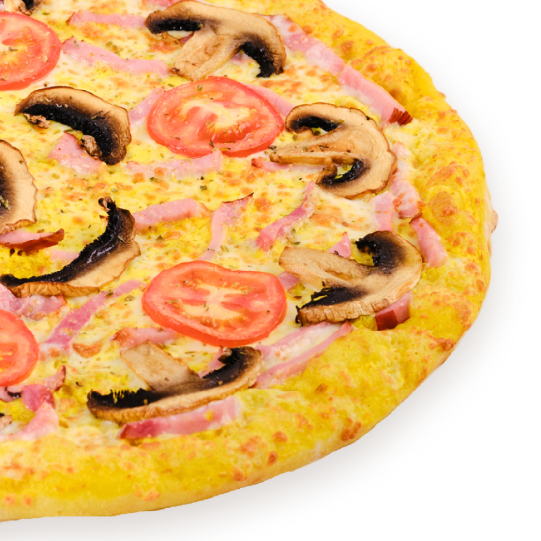 Ветчина и Грибы 430(25 см)