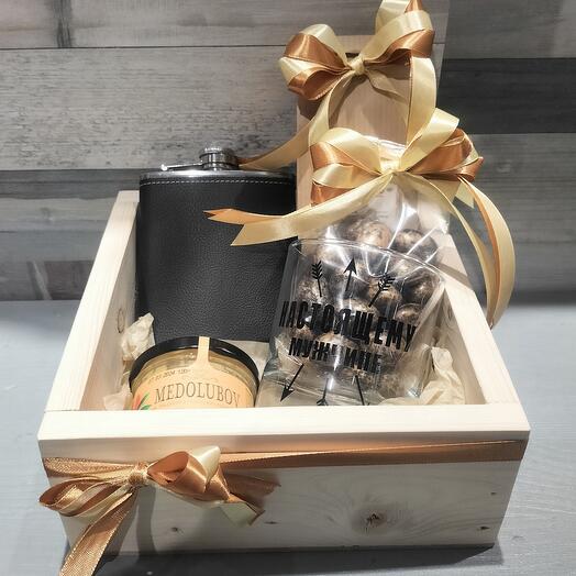 Подарочный набор для мужчины - Настоящему мужчине