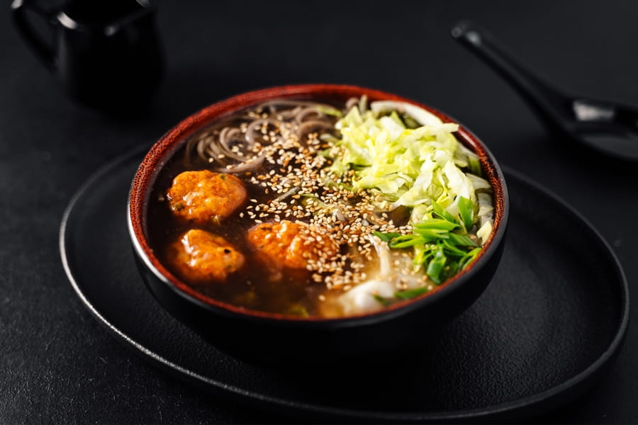 Суп с фрикадельками из тунца