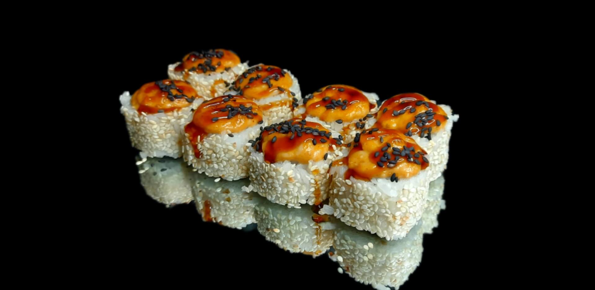 Сливочная курочка запеченный ролл