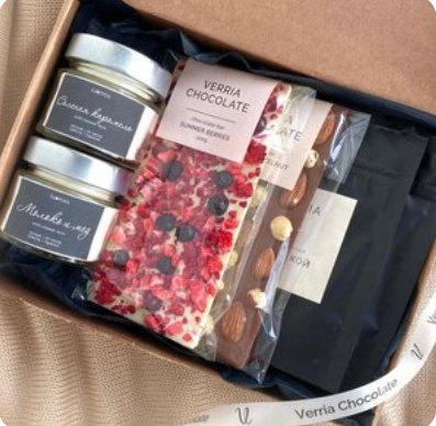 Подарочный бокс со свечами Lumos