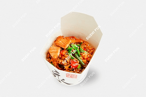 Рис WOK со свининой