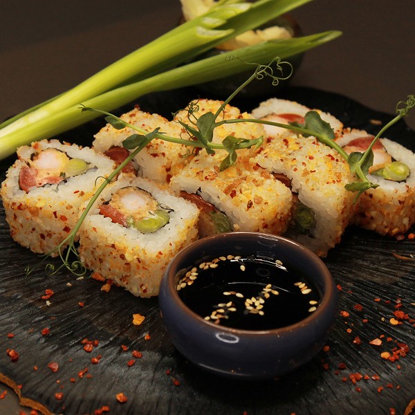 Ролл Пламенная креветка