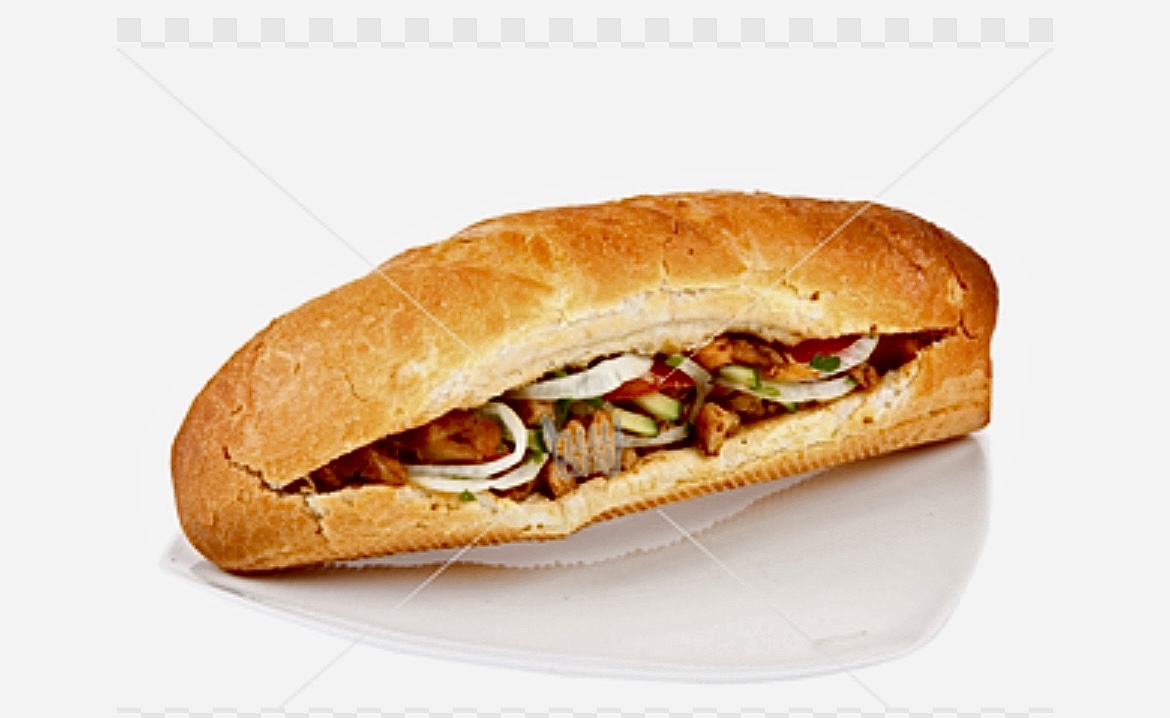 Шаурма в Булочке с курицей