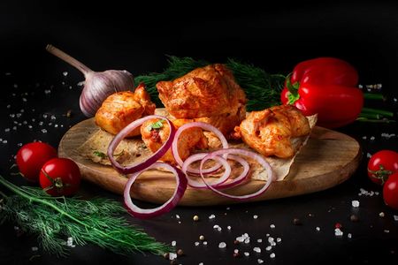 Шашлык из куриной грудки