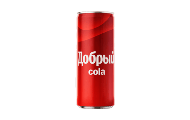 Лимонад Добрый Кола 0, 33л