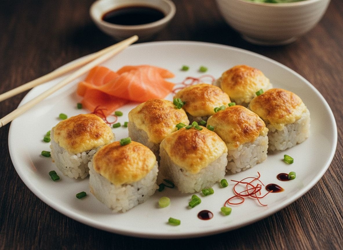 Нежный ролл с лососем