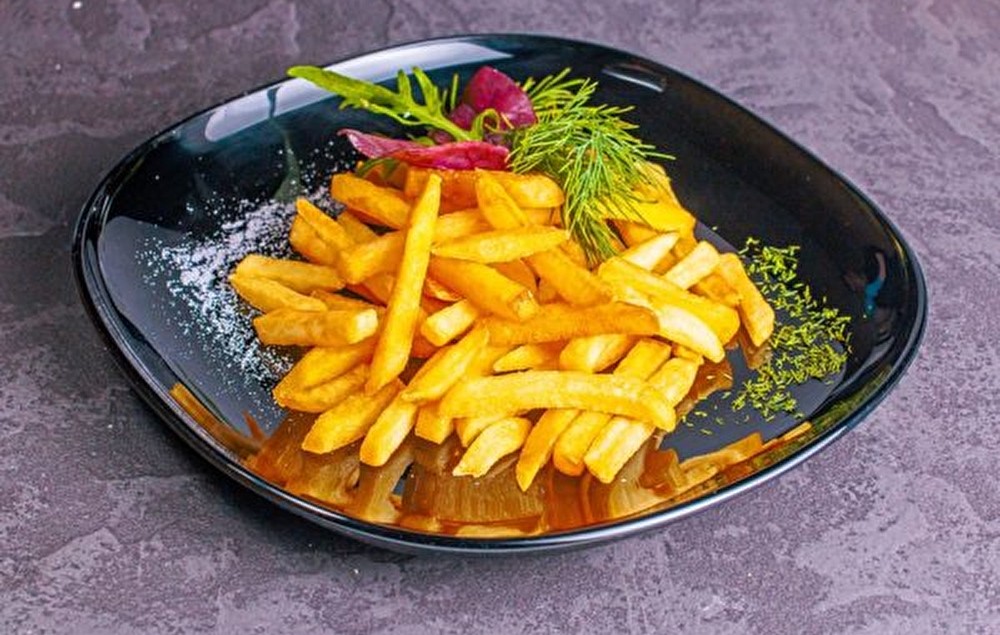 Картофель фри+ сырный соус