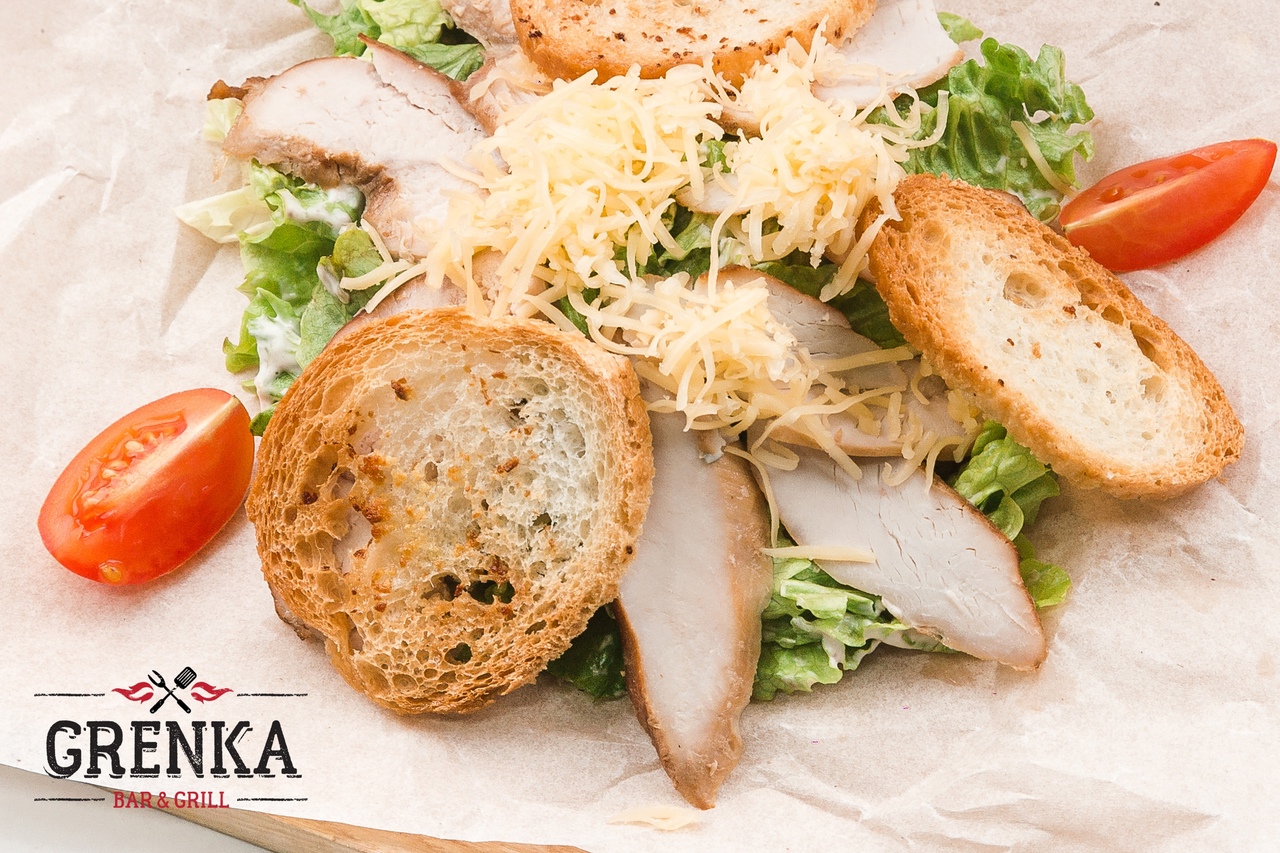 Цезарь с куриной грудкой