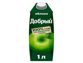 Сок Добрый Яблоко 1л.