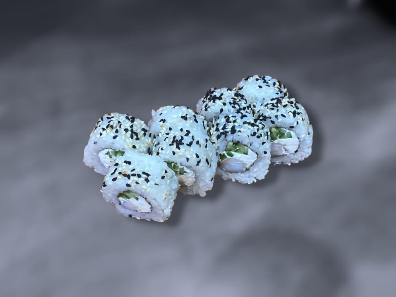 Креветка в кунжуте