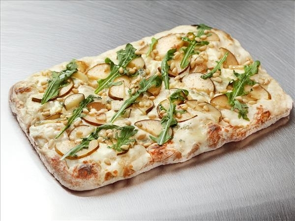 Римская пицца груша горгонзола