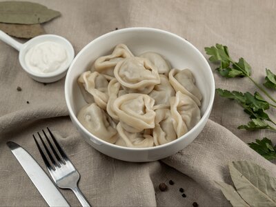 Пельмени с бараниной и говядиной300 г